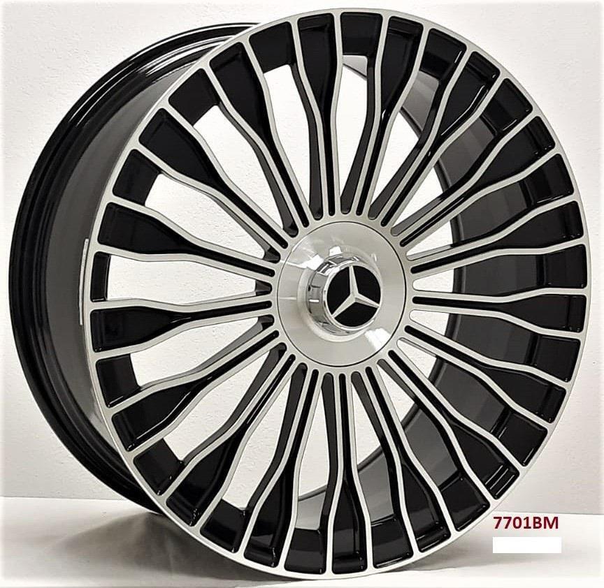 22'' wheels for Mercedes S600 2007-13 22x9/10.5" 5x112