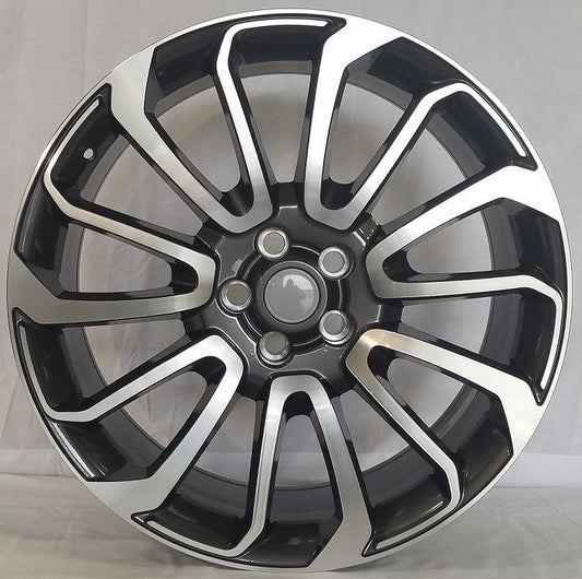 24x10" Aluminum Wheels R526-DTM-24x10-5x120-45-72.56 (Set of 4 Wheels)