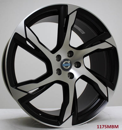 21'' wheels for VOLVO XC60 T6 FWD 2014-17 21x9 5x108