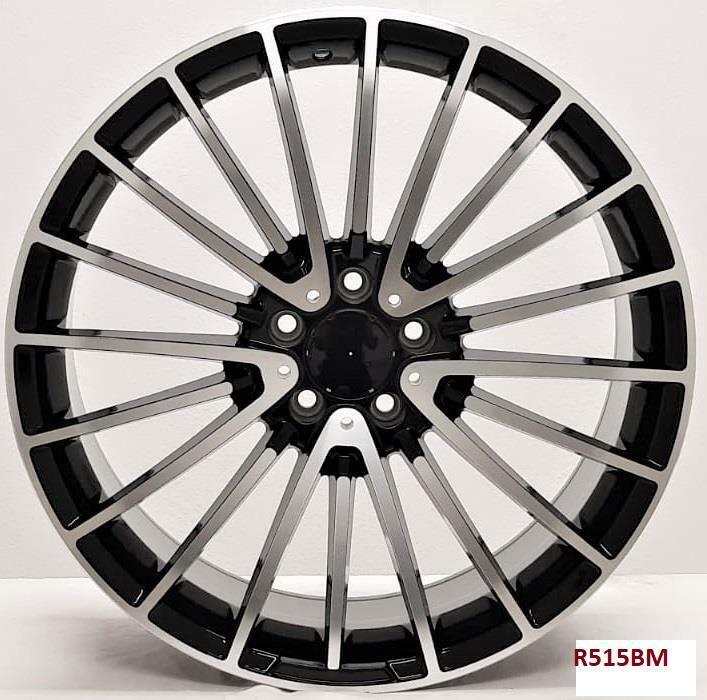 22'' wheels for Mercedes S550 SEDAN, 4MATIC 2014-17 staggered(22x9/10.5")5x112