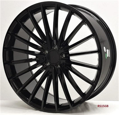 22'' wheels for Mercedes S580 4MATIC SEDAN 2021 & UP (22x9/10.5") 5x112