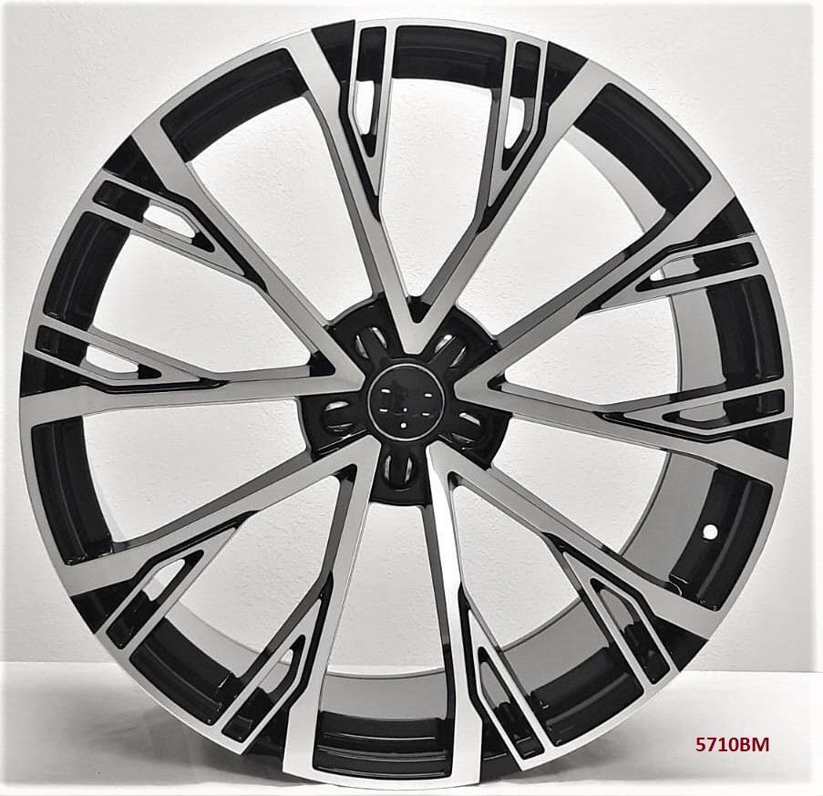 22'' wheels for Audi e-TRON SPORTBACK PREMIUM QUATTRO 2020 & UP 5x112 22x9.5