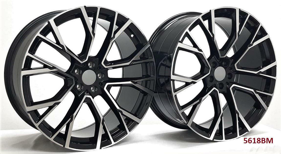 22'' wheels for BMW X6 X Drive 35i M performance 2013-19 5x120 22x9.5/22x10.5"