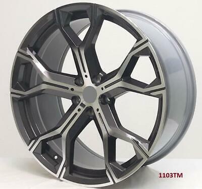 22'' wheels for BMW X6 S Drive 35i X-line 2015-19 22x9.5/10.5" 5x120