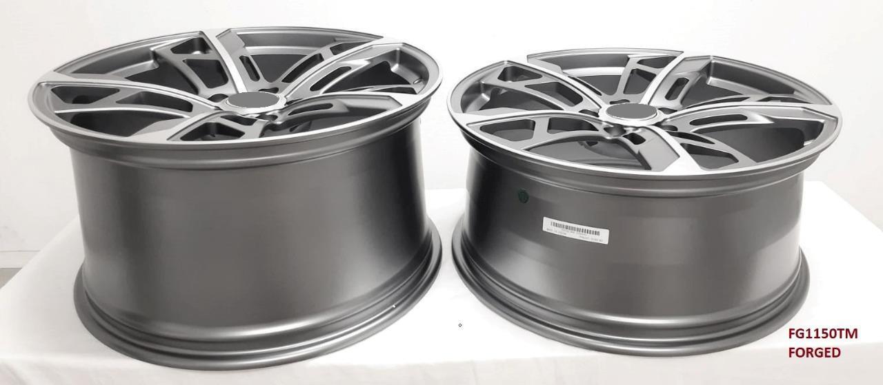 21'' FORGED wheels for PORSCHE TAYCAN 4S 2020 & UP 21X9.5/11.5" PIRELLI TIRES