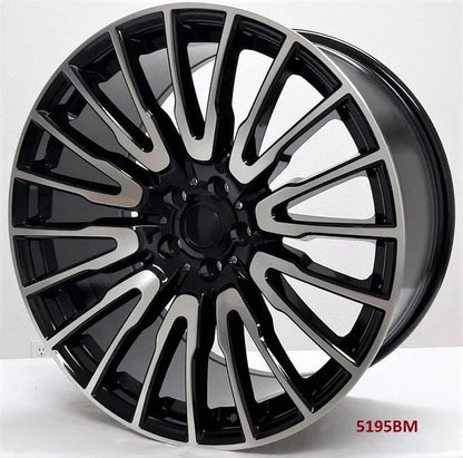 20'' wheels for BMW 740i 2016 & UP 5x112 (staggered 20x8.5/10) PIRELLI TIRES