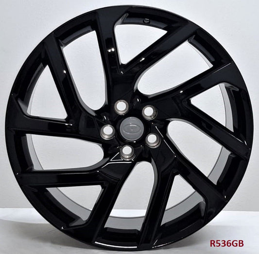 22x9.5" Aluminum Wheels R536-GB-22x9.5-5x120-45-72.56 (Set of 4 Wheels)