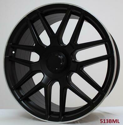 22'' wheels for Mercedes S500 4matic Sedan 2021 & UP (staggered 22x9/10") 5x112