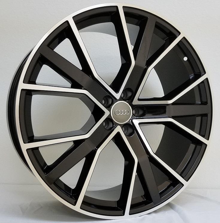 22'' wheels for Audi Q7 3.0 PREMIUM PLUS 2017 & UP 5x112 22x9.5 +31mm