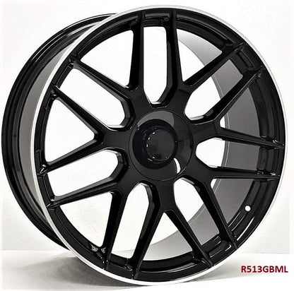 24'' Forged wheels for Mercedes G-wagon G500 2000 to 2008 24x10" (4 wheels)