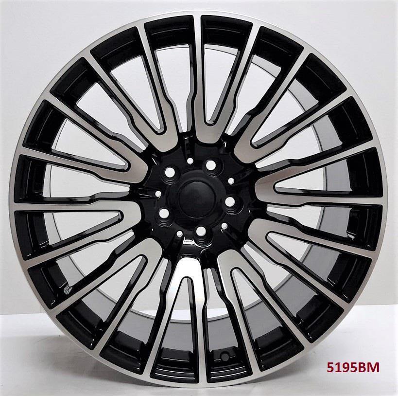 20'' wheels for BMW 750i 2016 & UP 5x112 (staggered 20x8.5/10) LEXANI TIRES