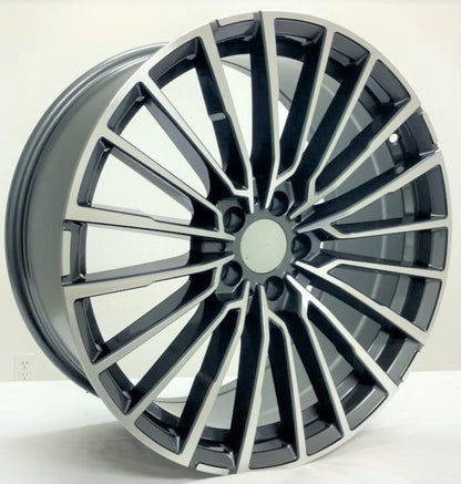 20'' wheels BMW 528 535 550 XD 2011 & UP 5x120 (staggered 20x8.5/10 PIRELLI TIRE