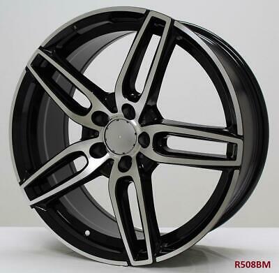 18'' wheels for Mercedes C300 4MATIC LUXURY 2015 & UP staggered 18x8/9"