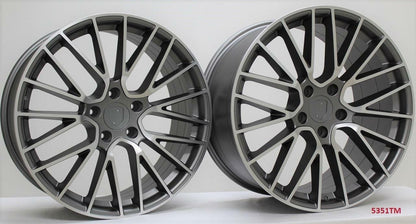 20'' wheels for PORSCHE S CAYENNE E-HYBRID 2017 & UP 20X9"/20X10.5" PIRELLI TIRE