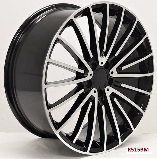 22'' wheels for Mercedes S63 4MATIC 2014-20 staggered(22x9/10.5")5x112