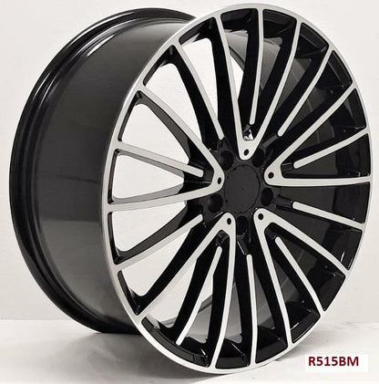 22'' wheels for Mercedes S600 2007-13 staggered(22x9/10.5")5x112