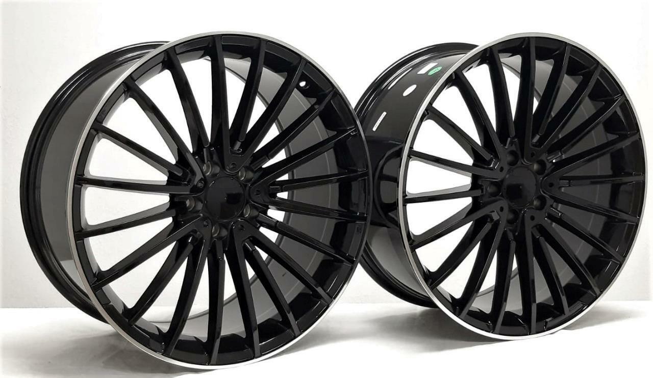 22'' wheels for Mercedes S500 4MATIC SEDAN 2021 & UP (staggered 22x9/10.5")5x112